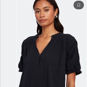Free People Black Top size L